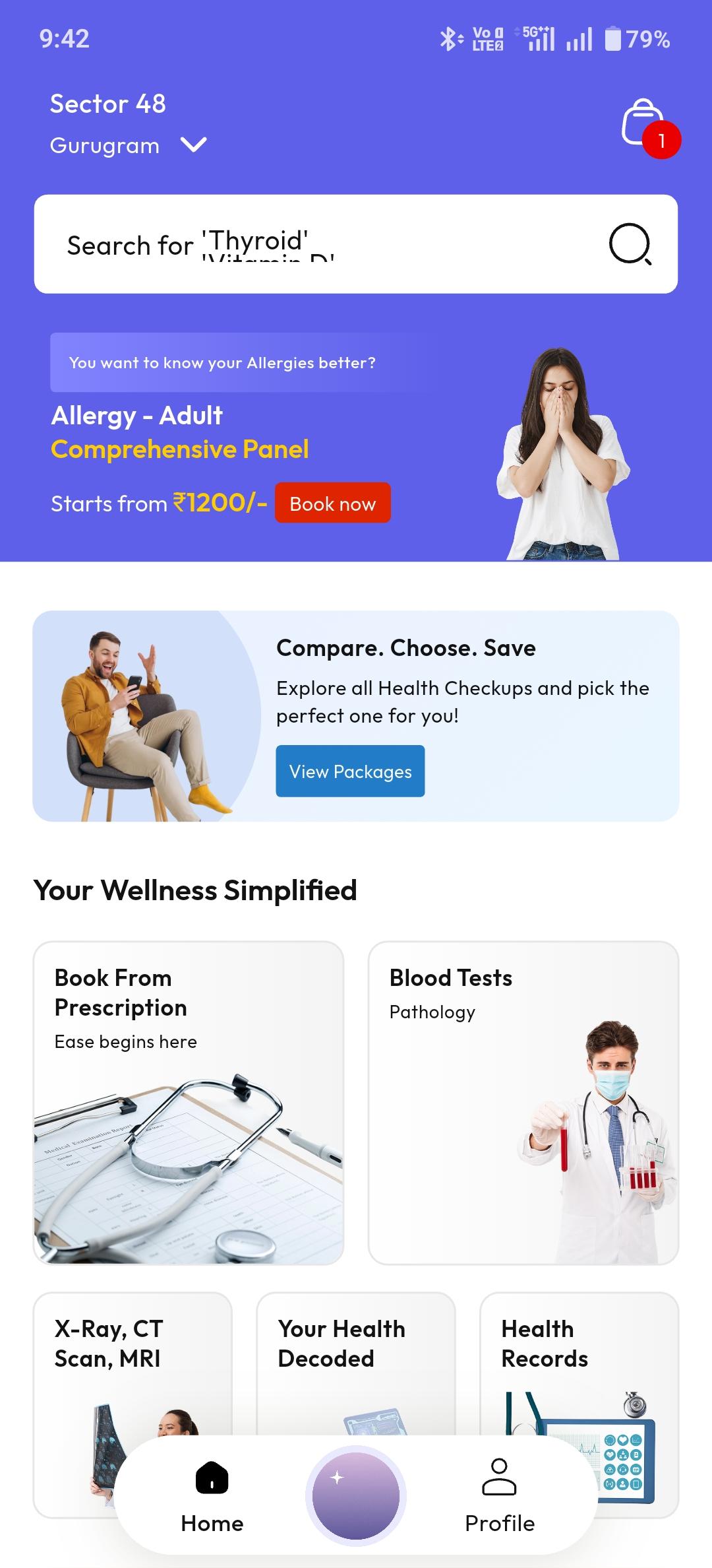 Truva App Home Screen